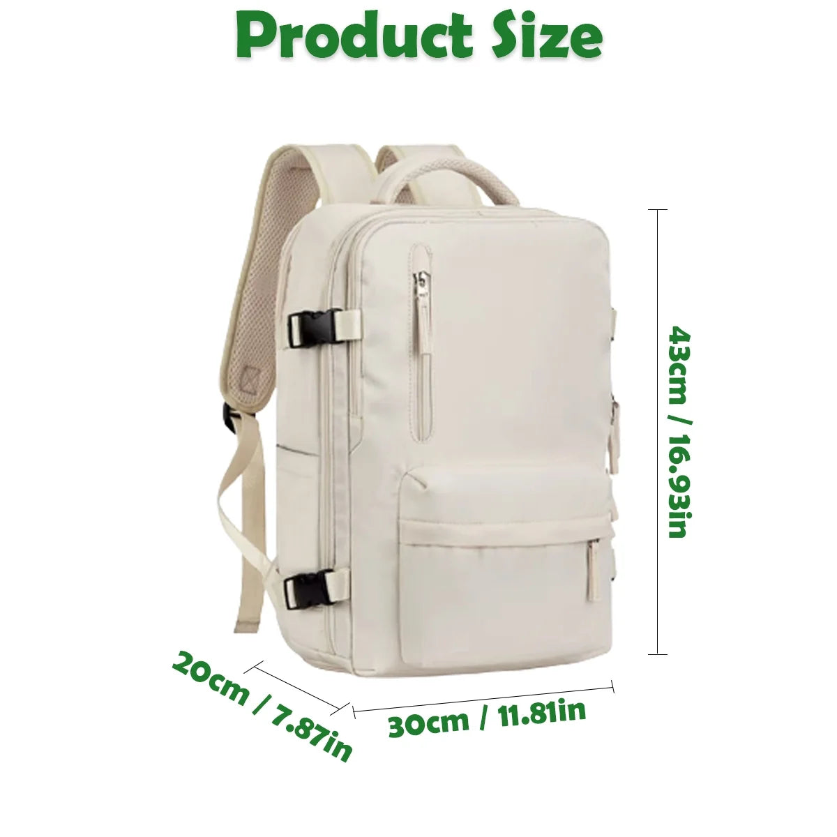 Multi-Storage Travel Backpack 